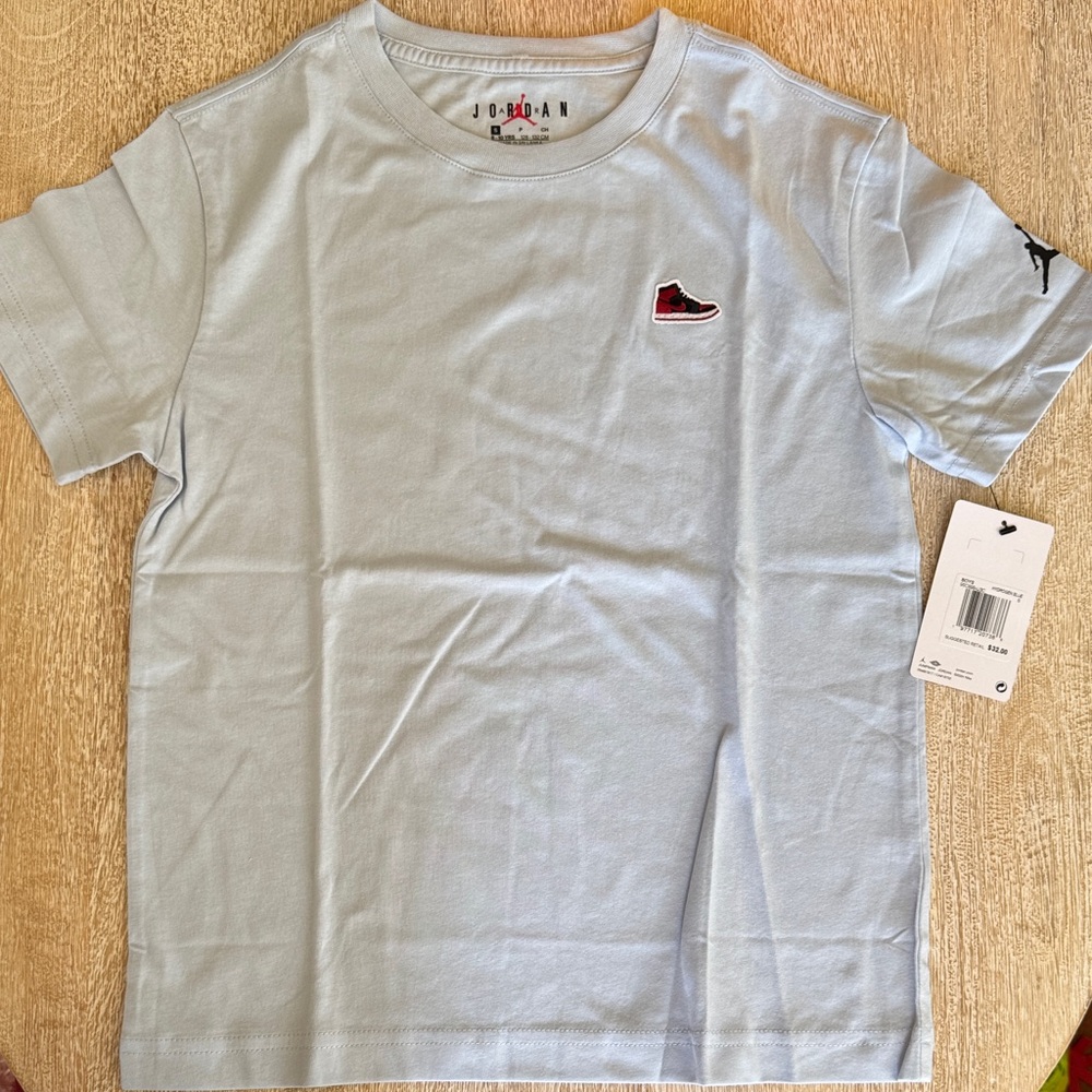 JORDAN KIDS AIR JORDAN 1 PATCH T-SHIRT  Blue